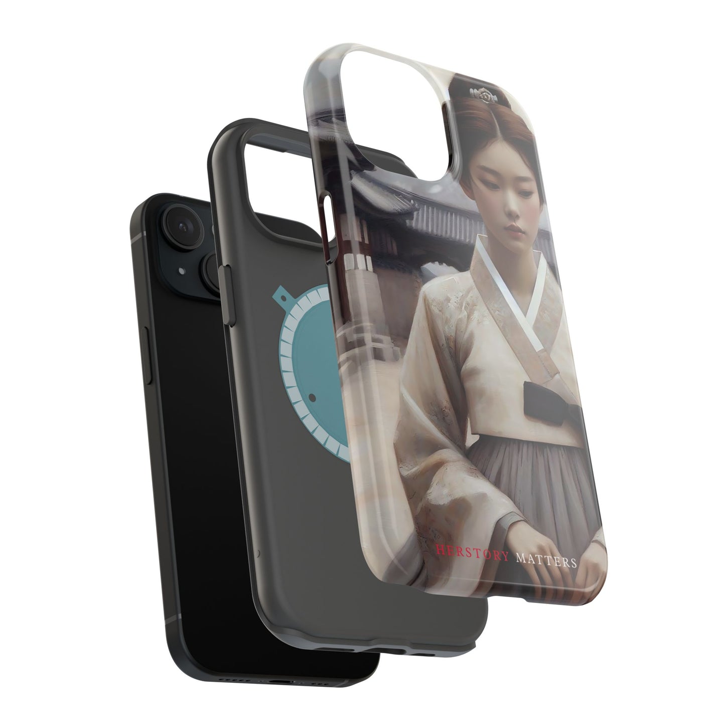 朝鮮の韓服の少女 MagSafe タフケース