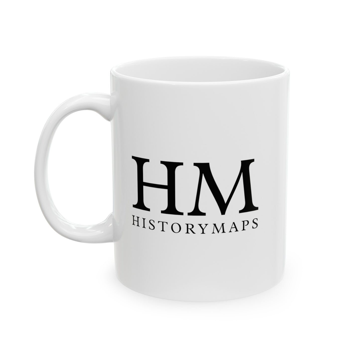 HM HistoryMaps White Ceramic Mug (11oz, 15oz)