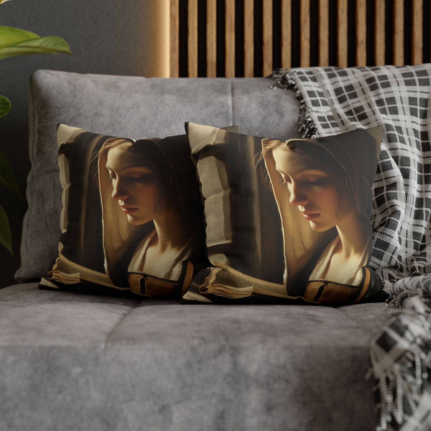 Endless Journeys Spun Polyester Square Pillowcase