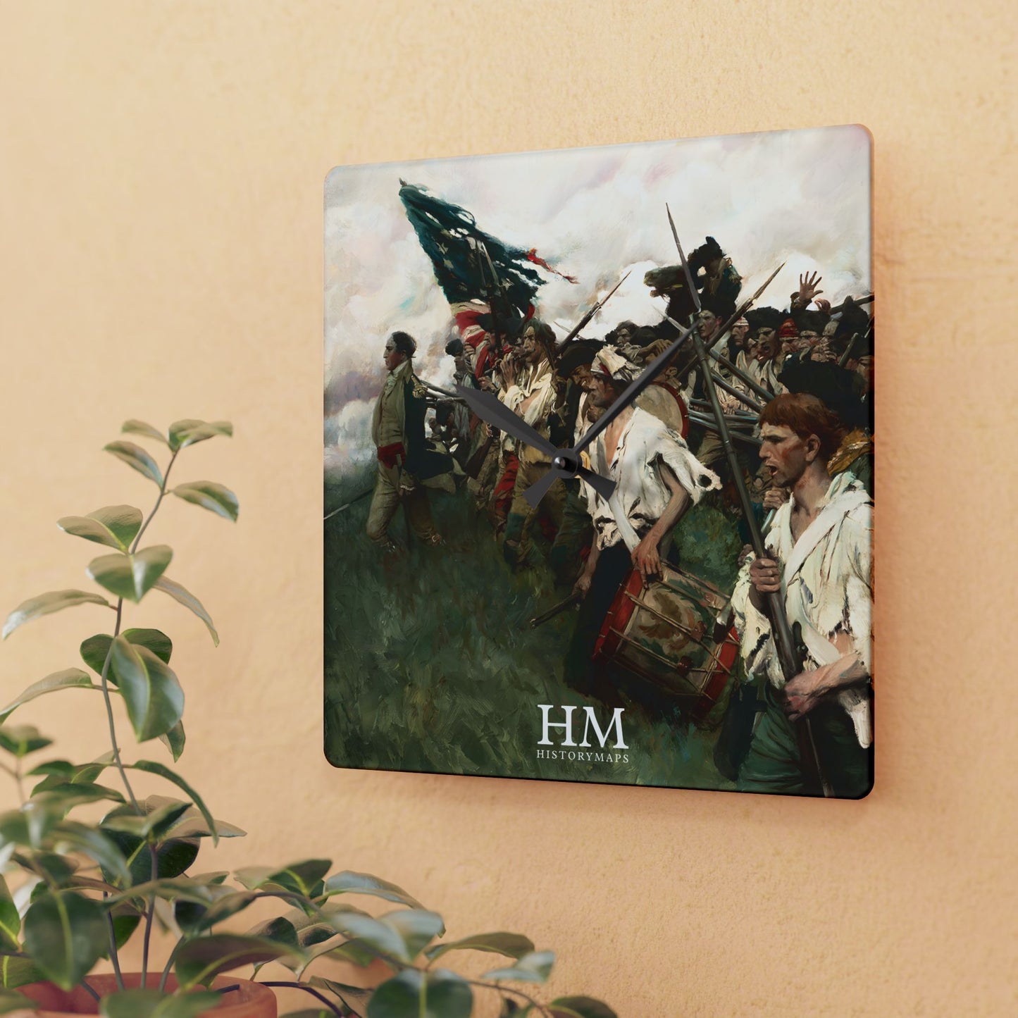 Nation Makers Wall Clock