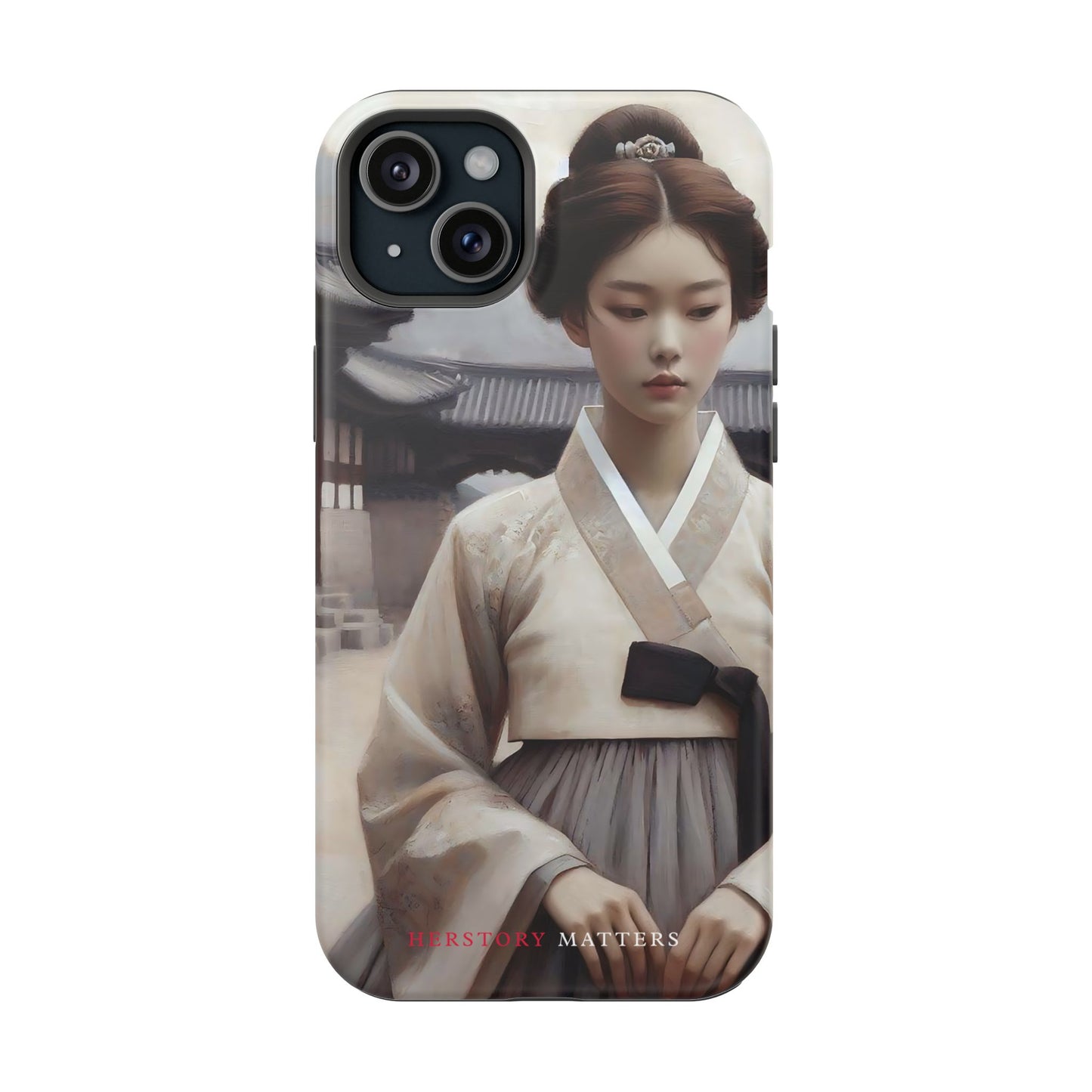 朝鮮の韓服の少女 MagSafe タフケース