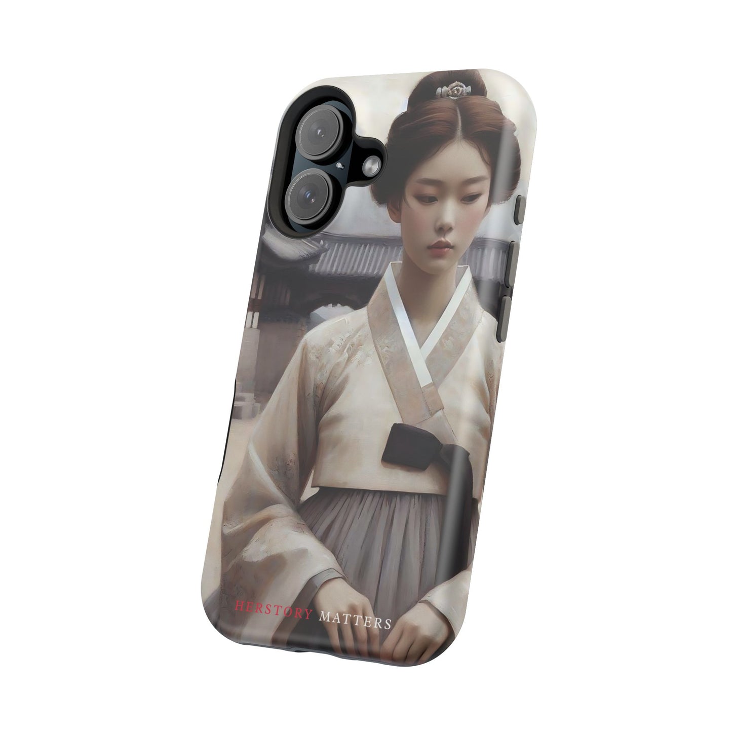朝鮮の韓服の少女 MagSafe タフケース