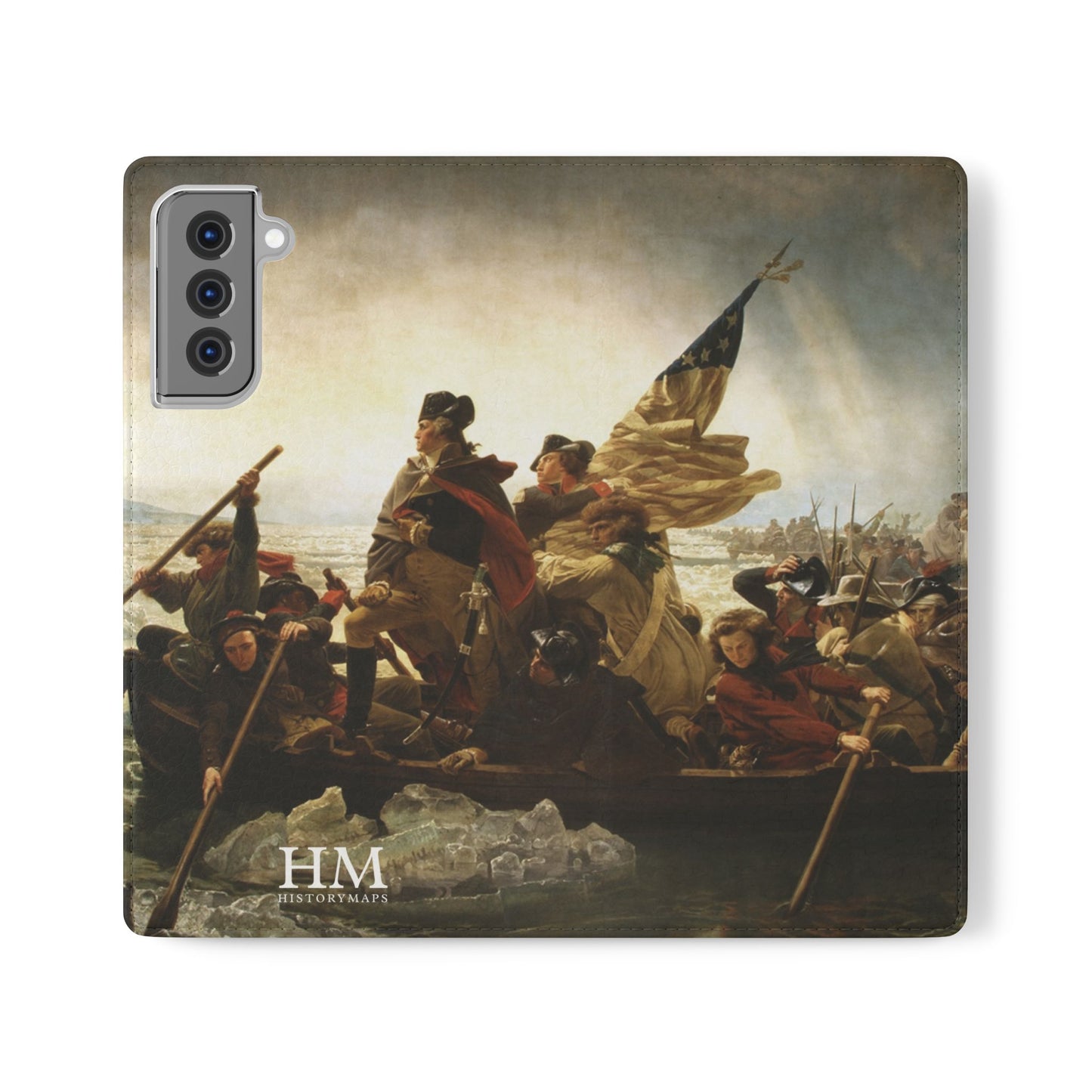 Washington Crossing the Delaware Flip Cases