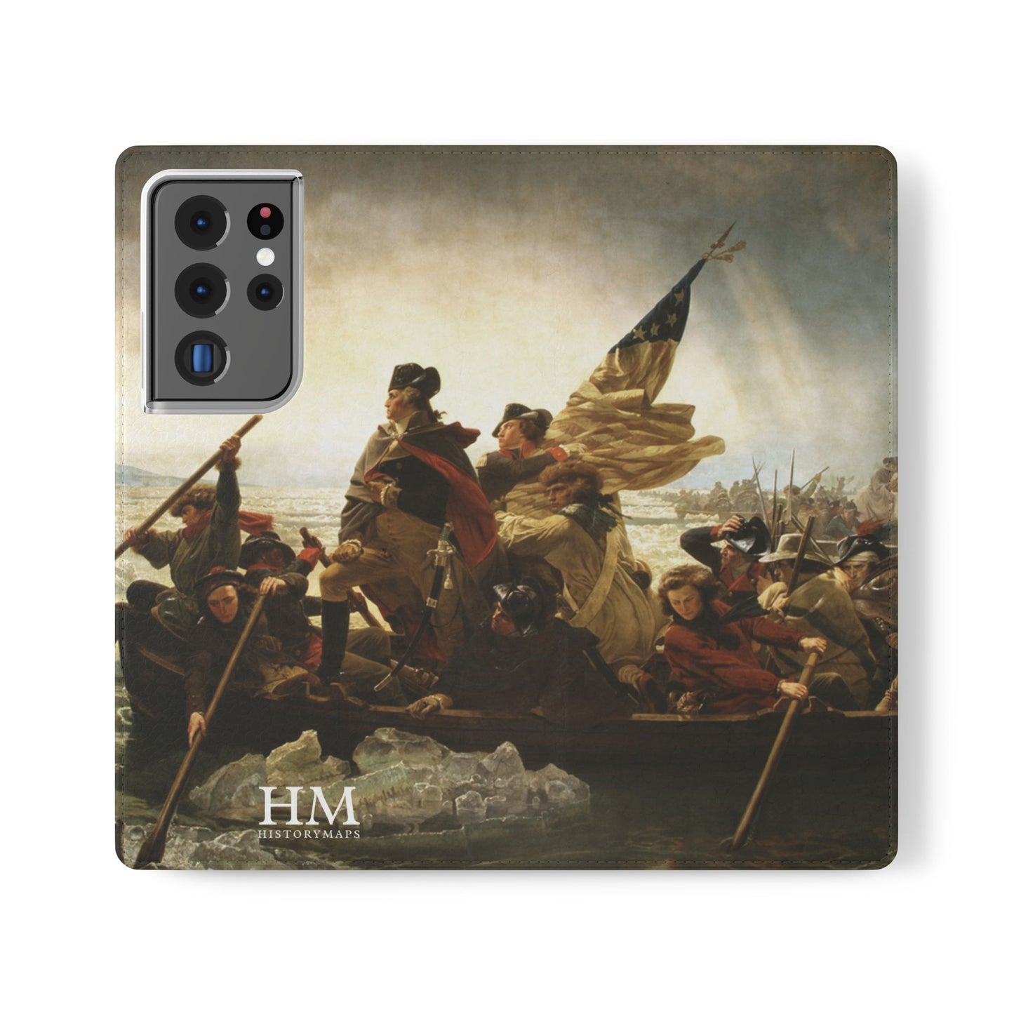 Washington Crossing the Delaware Flip Cases