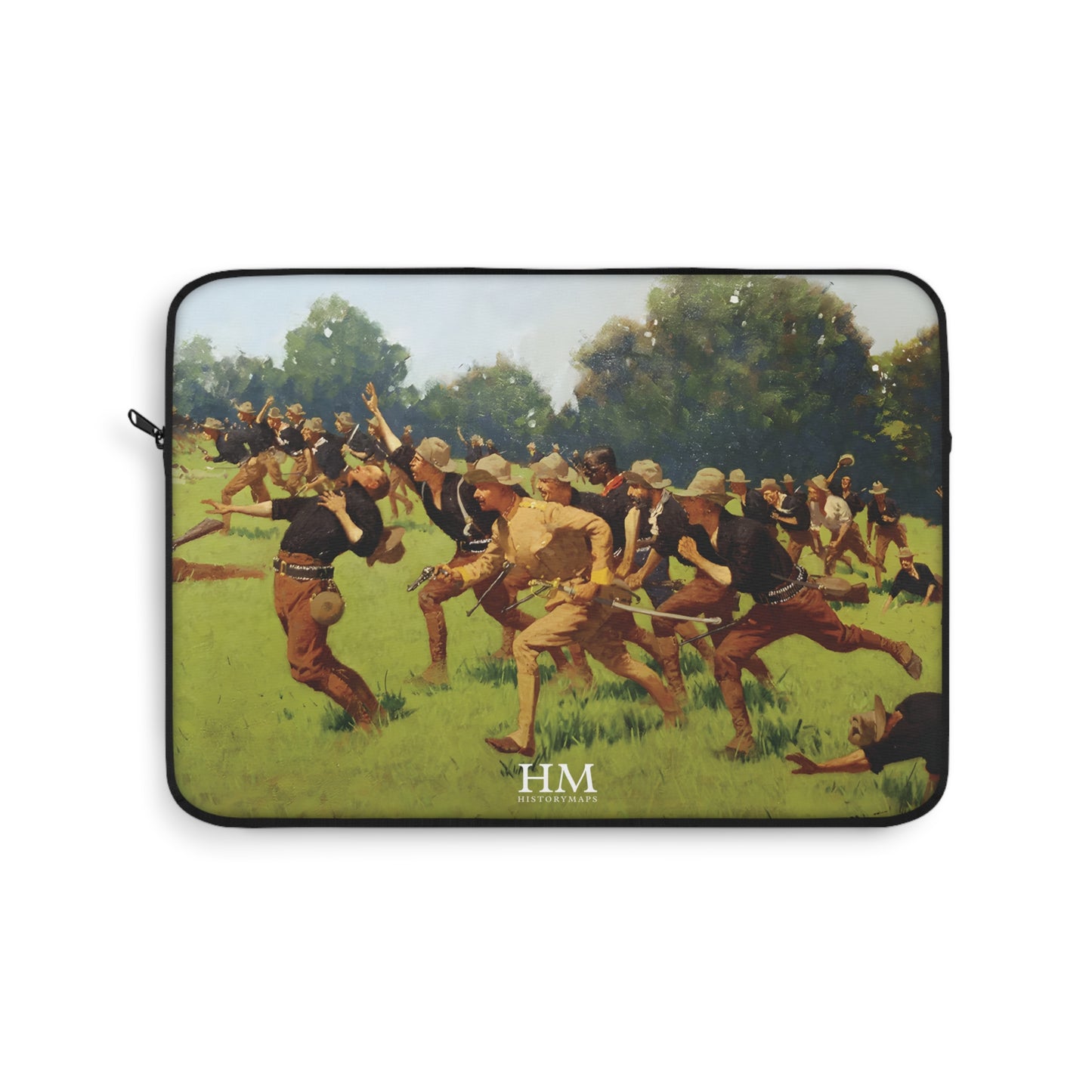 Charge of the Rough Riders at San Juan Hill Laptop Sleeve