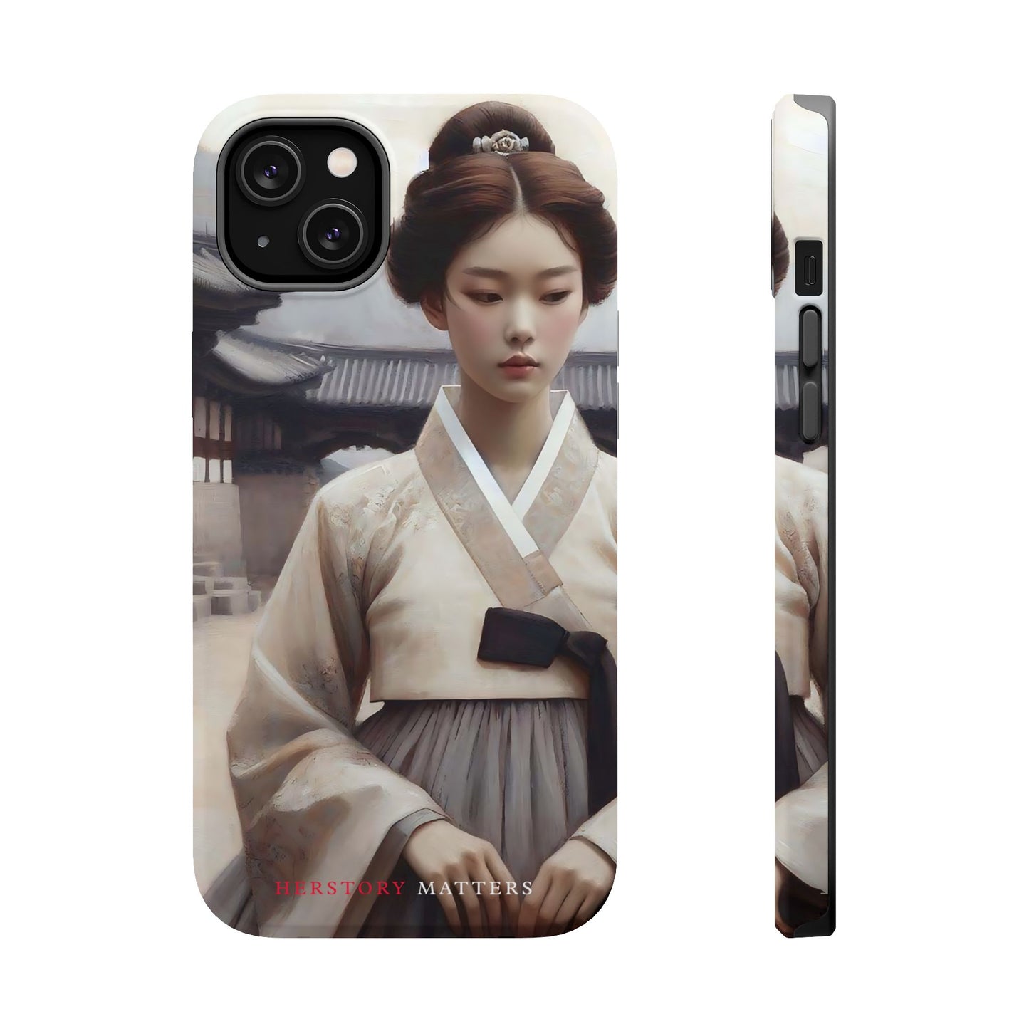 朝鮮の韓服の少女 MagSafe タフケース