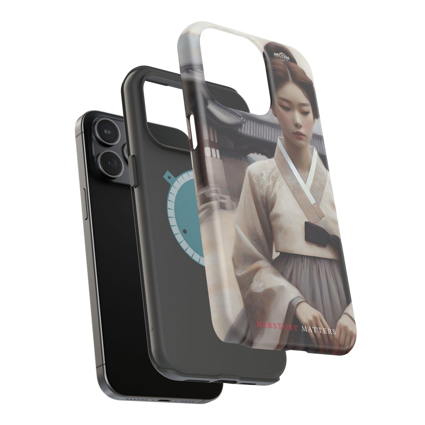 朝鮮の韓服の少女 MagSafe タフケース