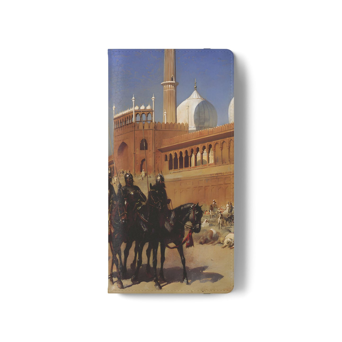 The Great Mogul and His Court Returning from the Great Mosque at Delhi Flip Cases
