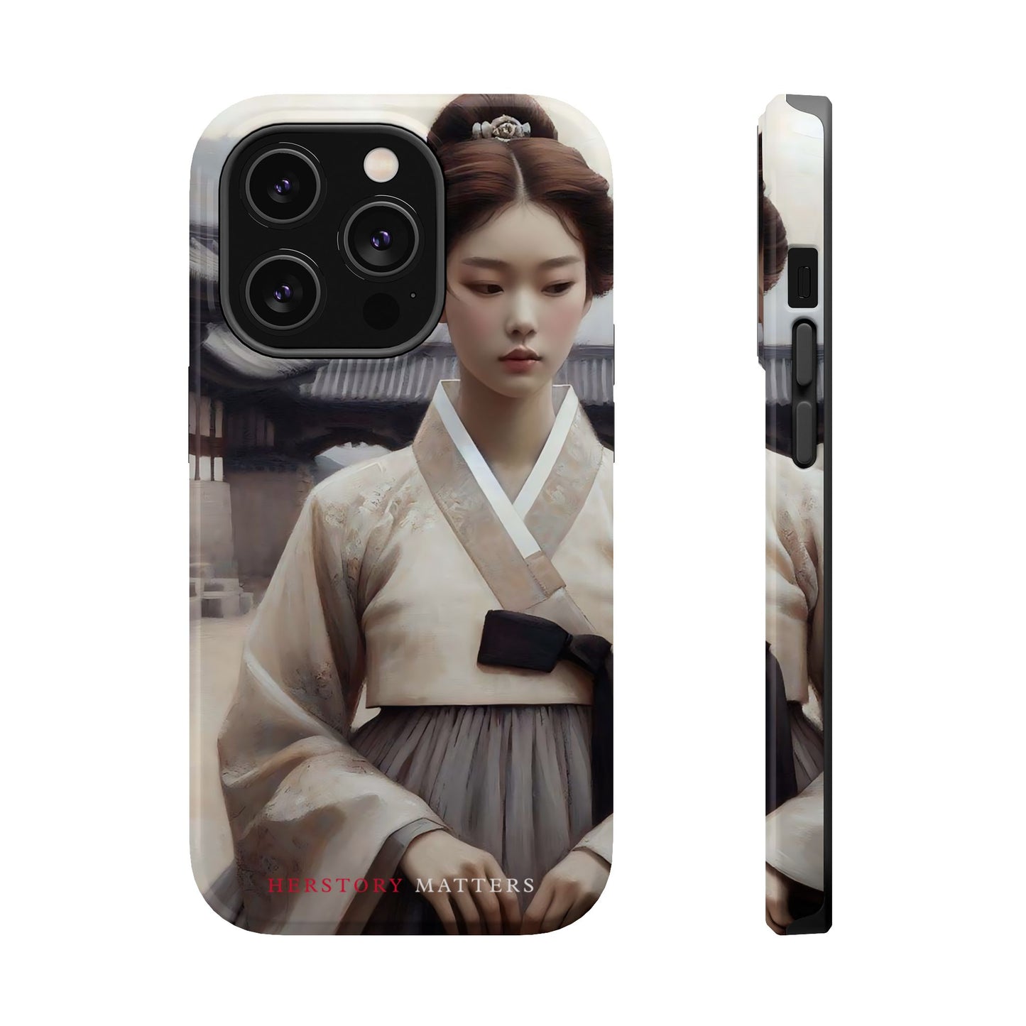 朝鮮の韓服の少女 MagSafe タフケース