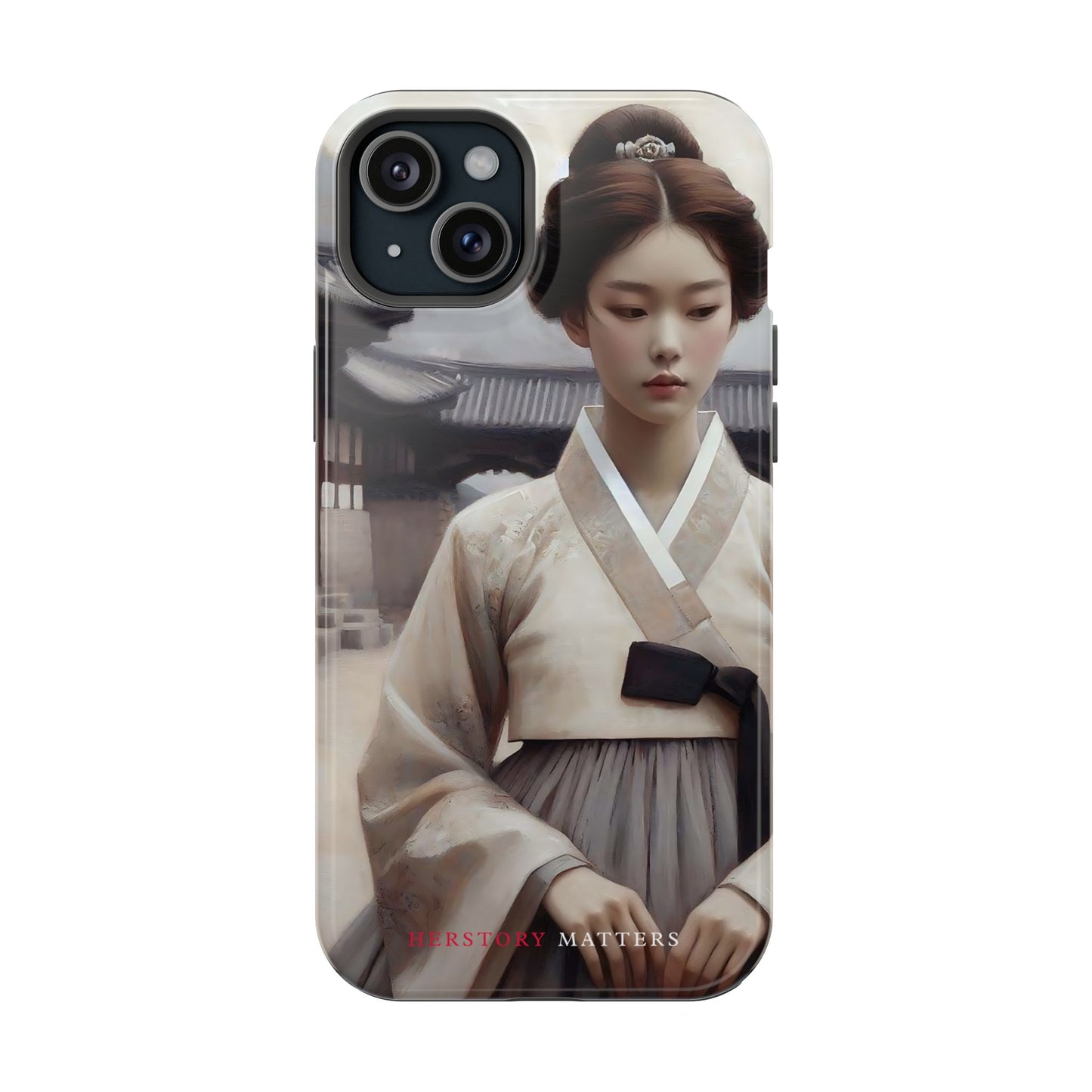 朝鮮の韓服の少女 MagSafe タフケース