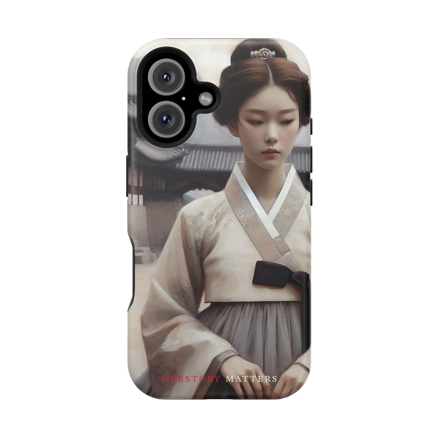 朝鮮の韓服の少女 MagSafe タフケース
