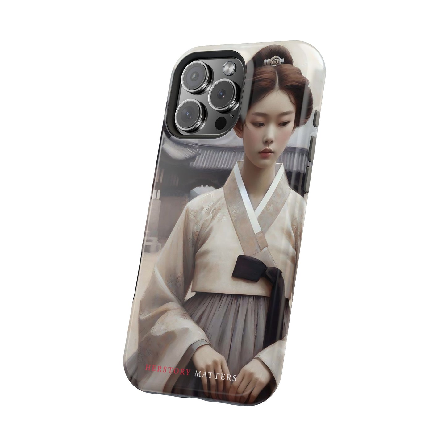 朝鮮の韓服の少女 MagSafe タフケース