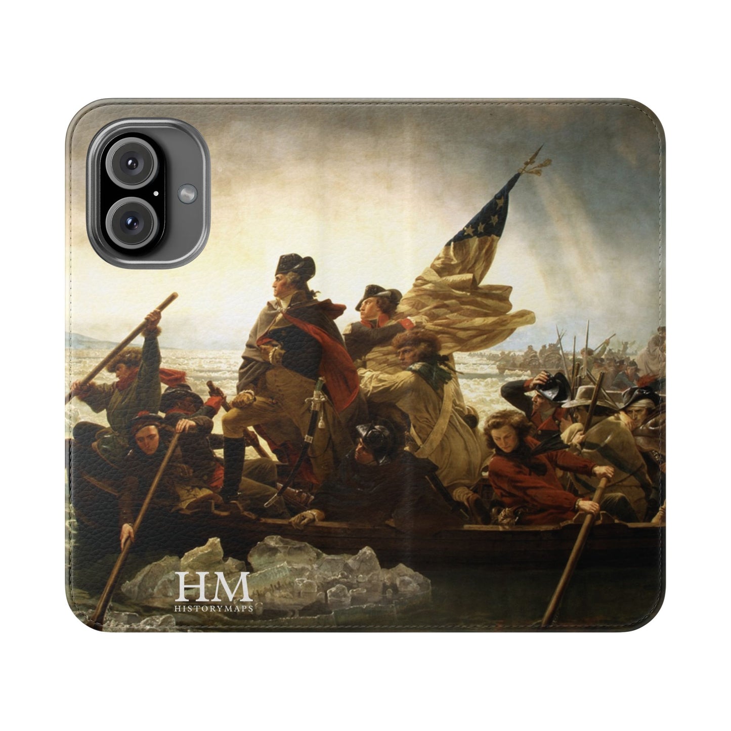 Washington Crossing the Delaware Flip Cases
