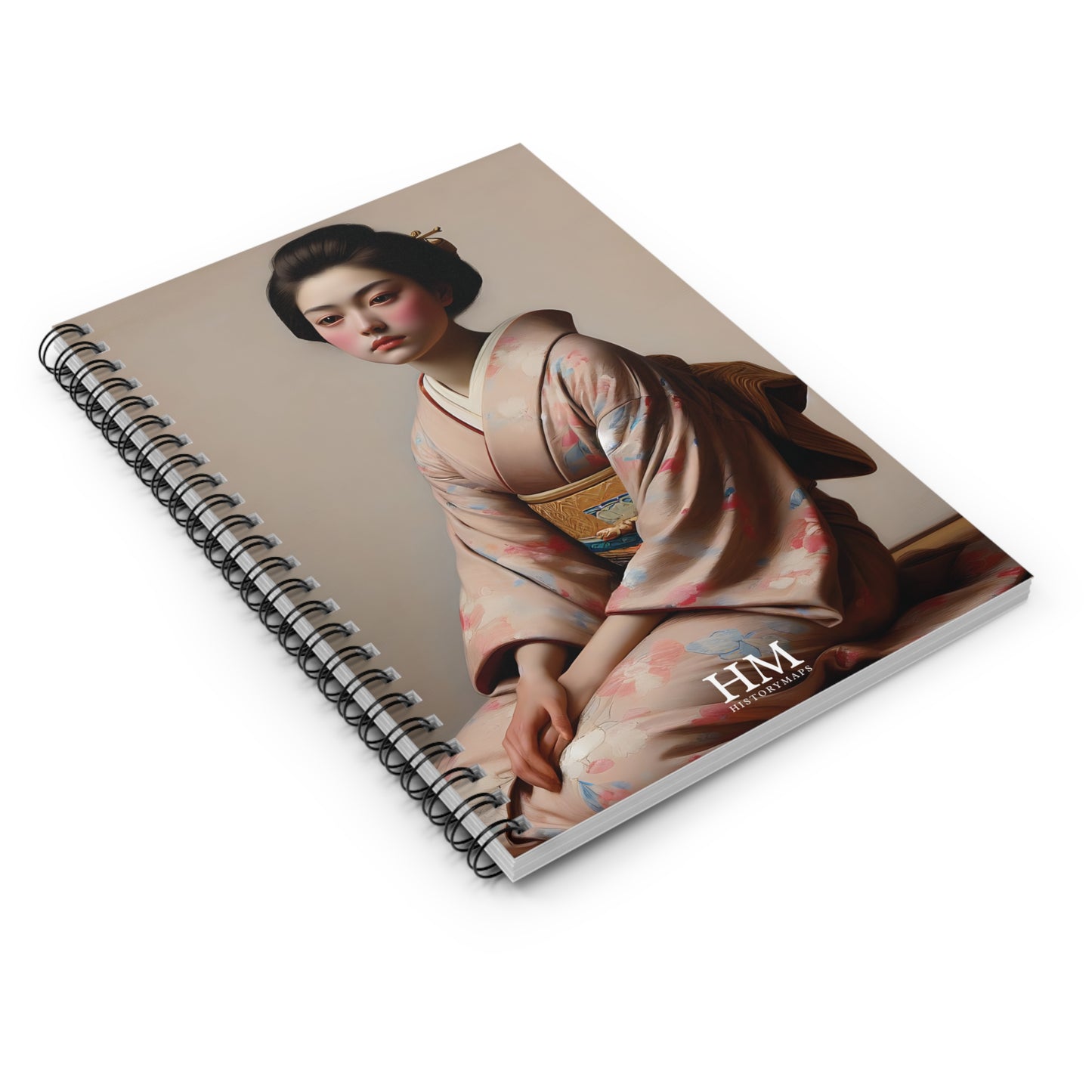 Geisha Spiral Notebook - Ruled Line