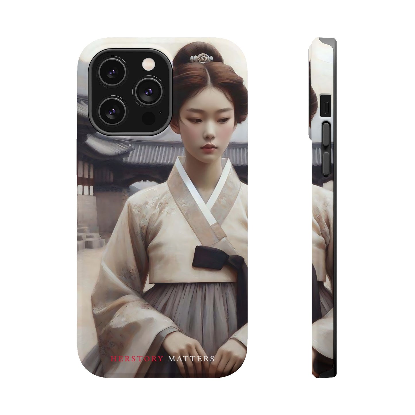 朝鮮の韓服の少女 MagSafe タフケース