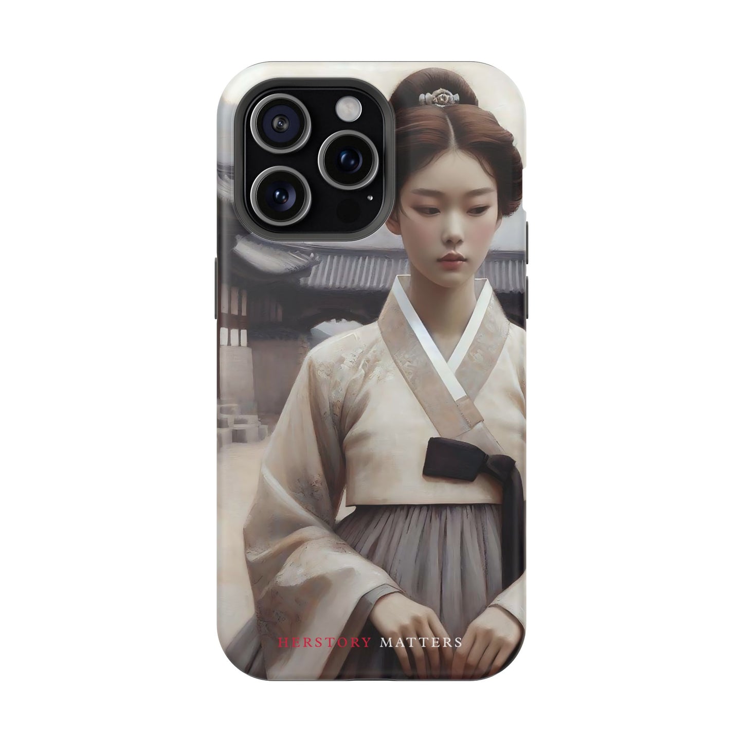 朝鮮の韓服の少女 MagSafe タフケース