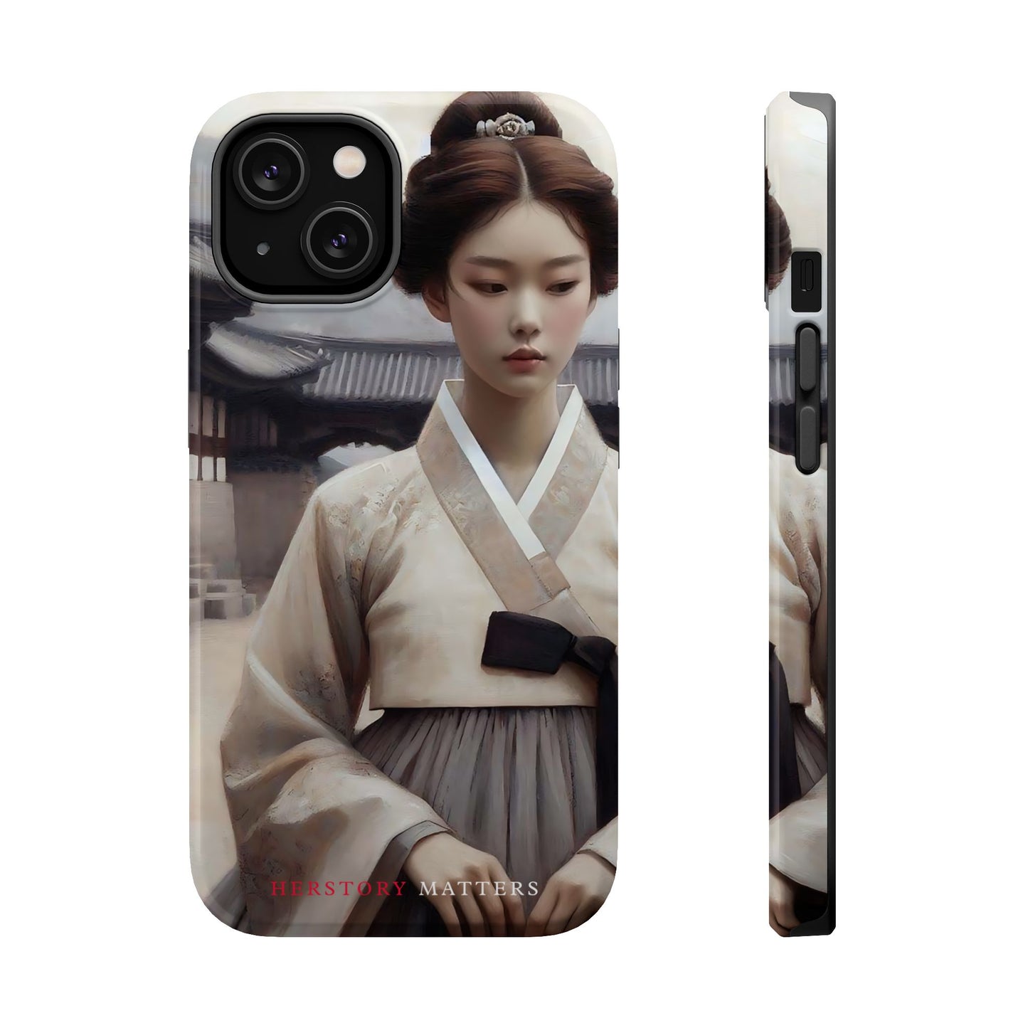 朝鮮の韓服の少女 MagSafe タフケース
