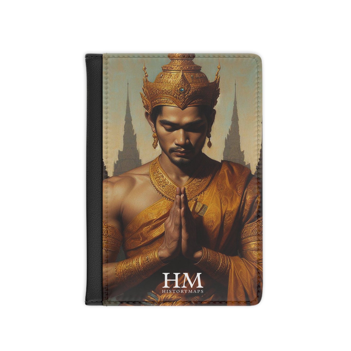 Siamese Meditation Passport Cover