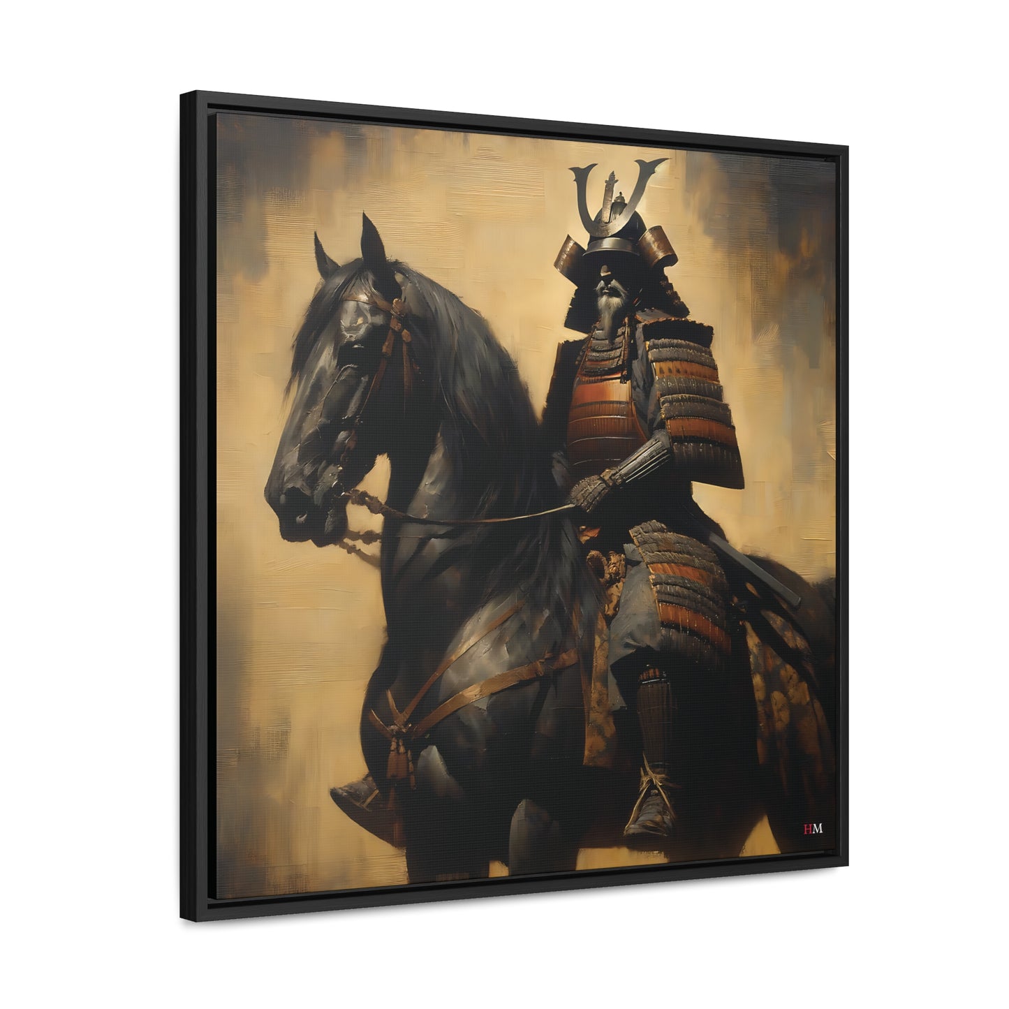 Shogun and Samurai Canvas Wraps, Square Frame 06