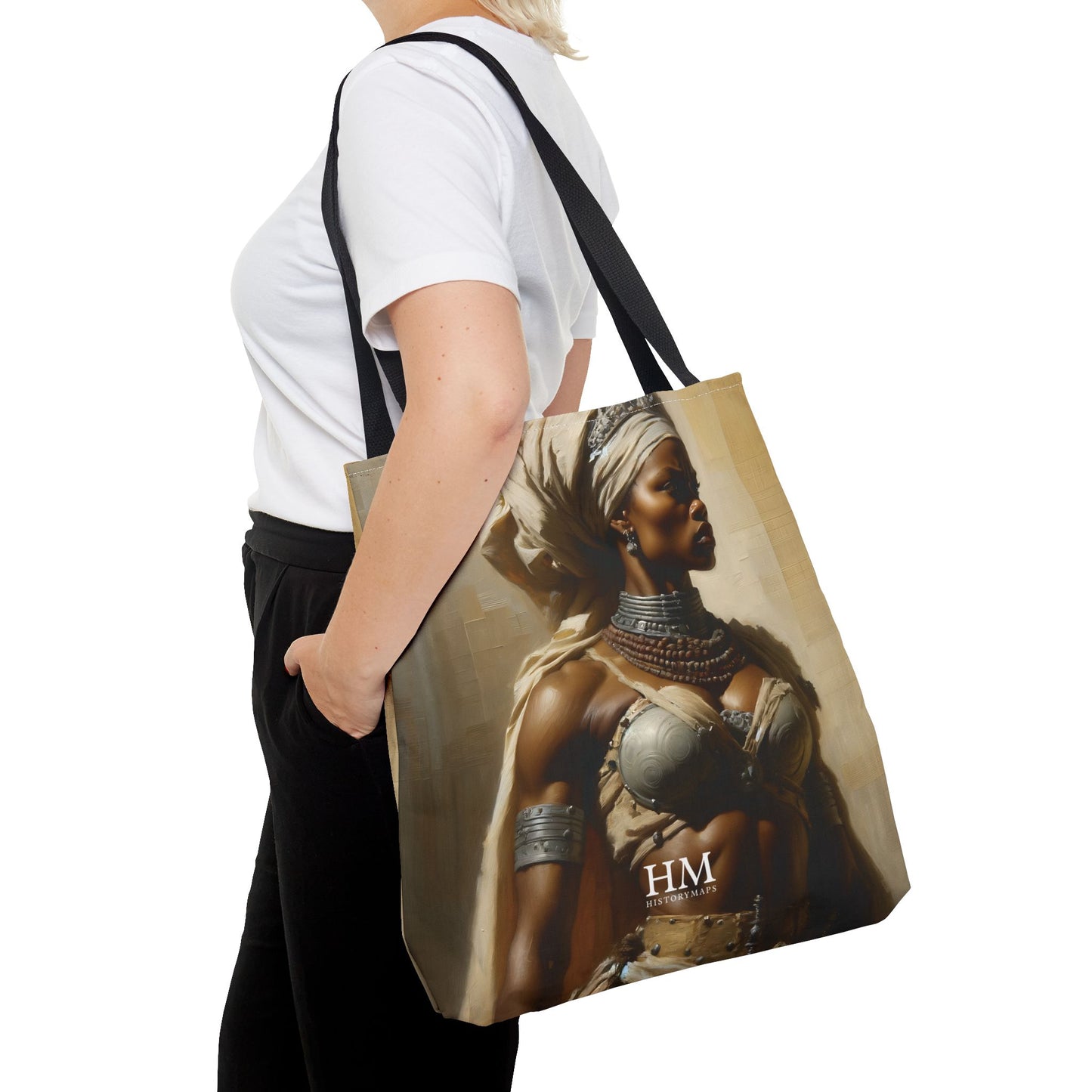 Warrior Queen Amina Tote Bag