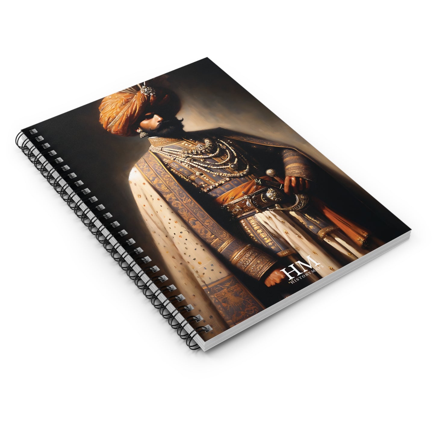 Rajasthani Nobility Spiral Notebook - Ruled Line