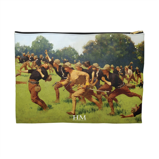 Charge of the Rough Riders at San Juan Hill Accessory Pouch