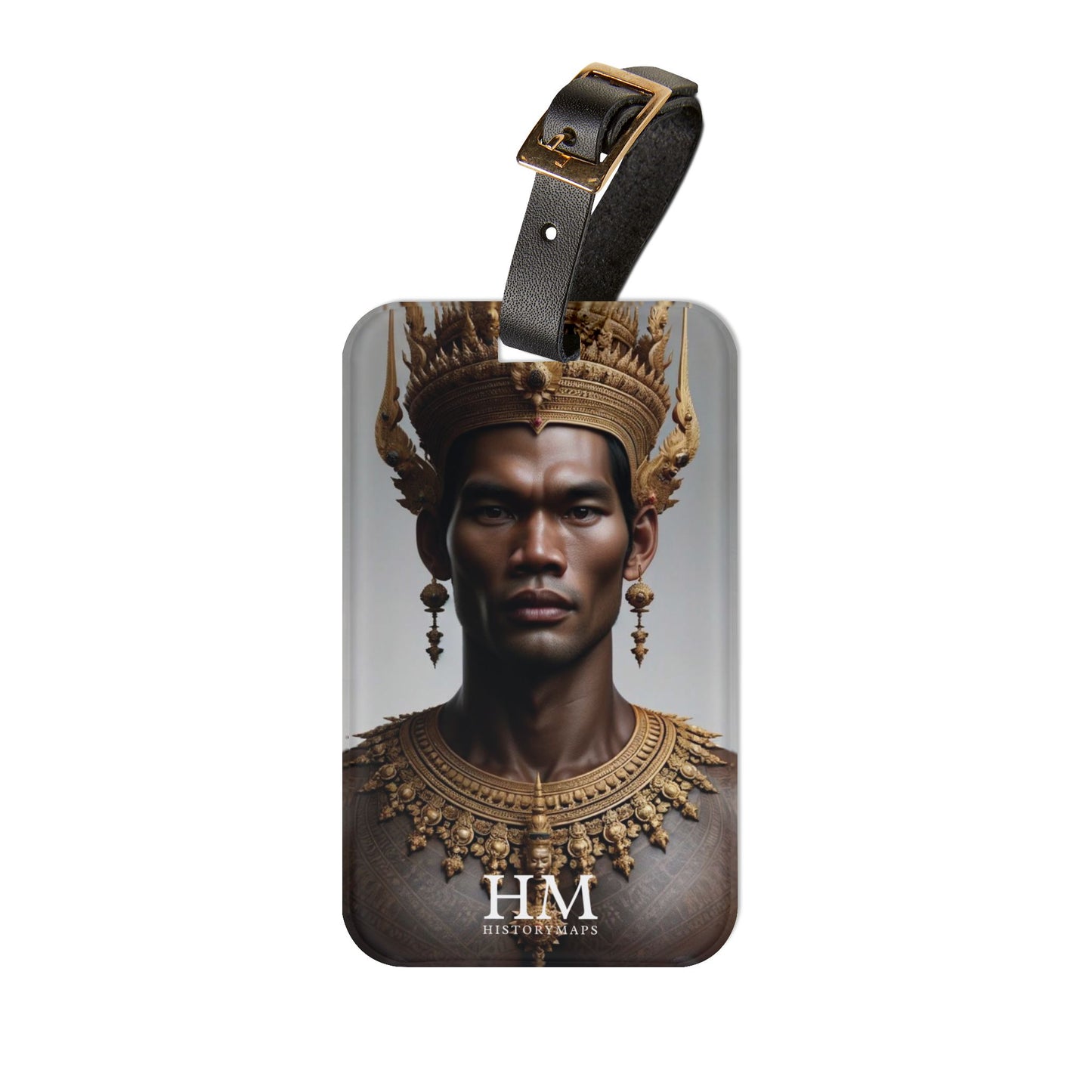 Khmer Nobility Luggage Tag