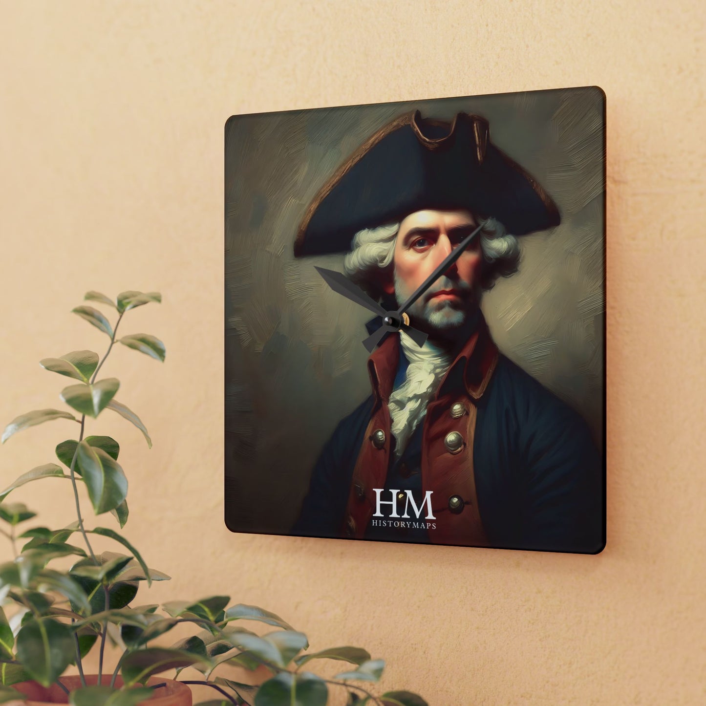 Hero of the Revolution Wall Clock