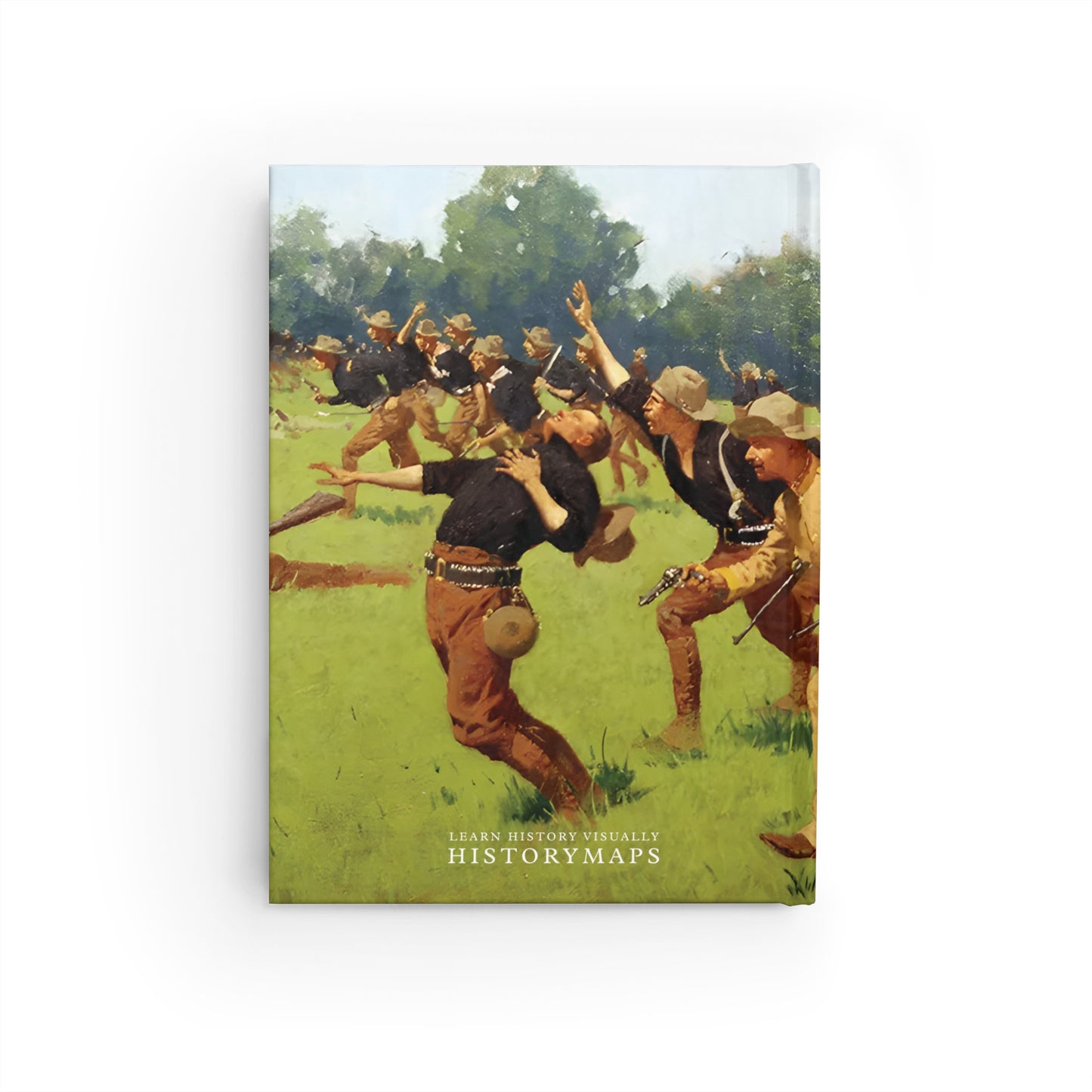 Charge of the Rough Riders at San Juan Hill Journal - Blank