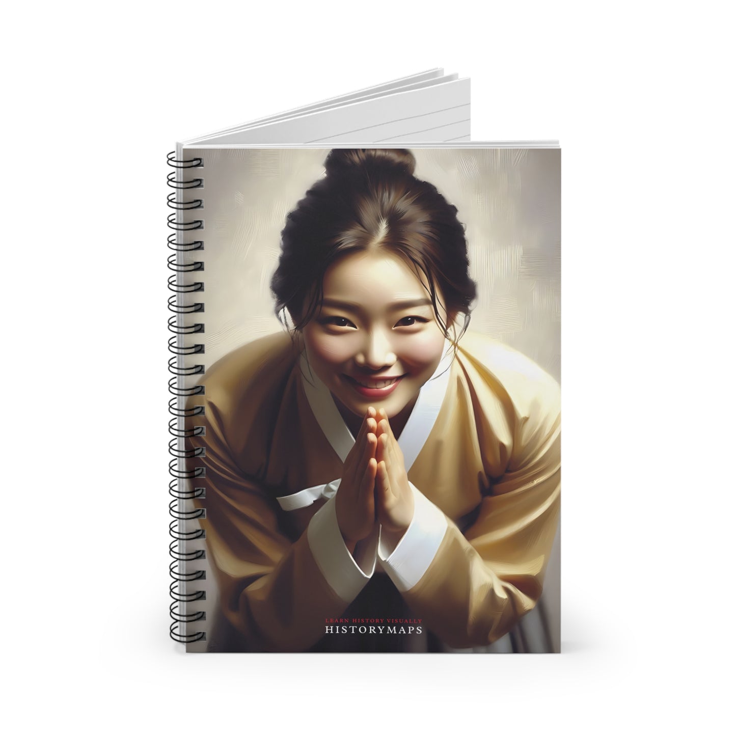 Joseon Smile Spiral Notebook - Ruled Line