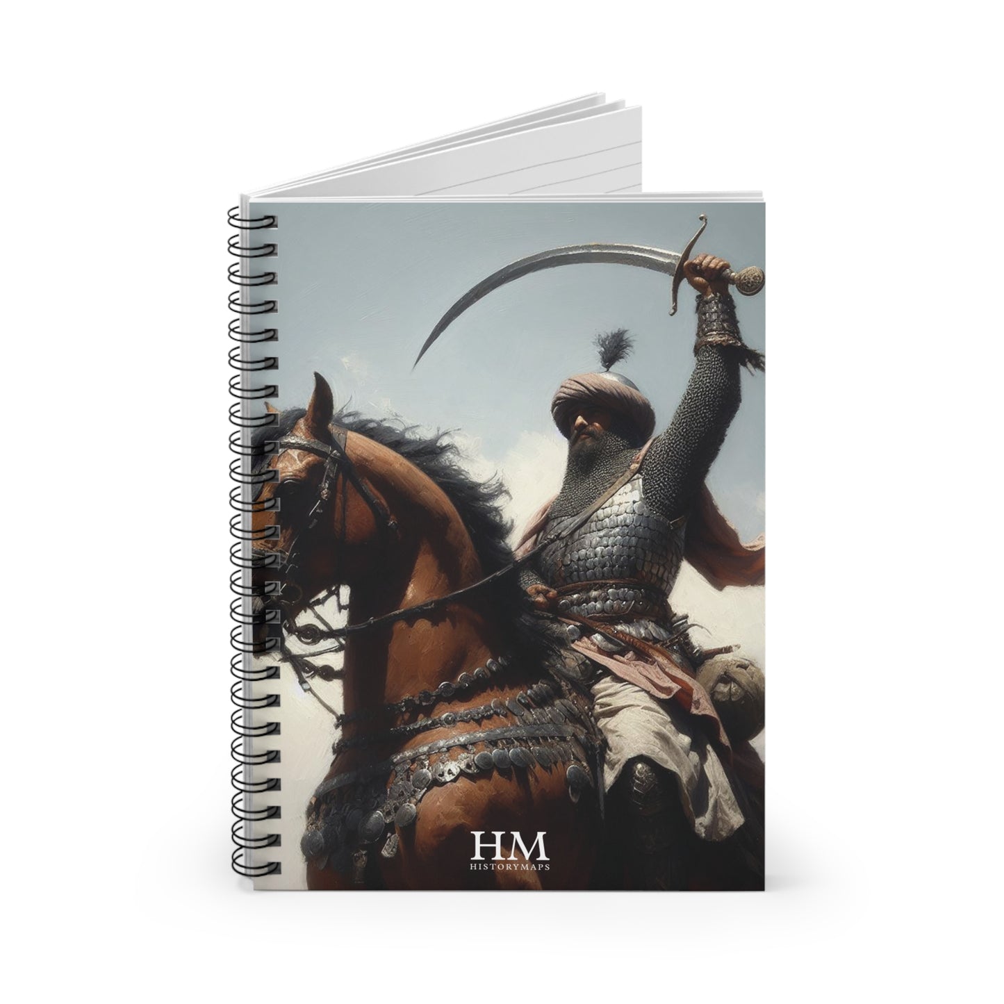 Legends of the Muslim Conquest Spiral Notebook - Ruled Line