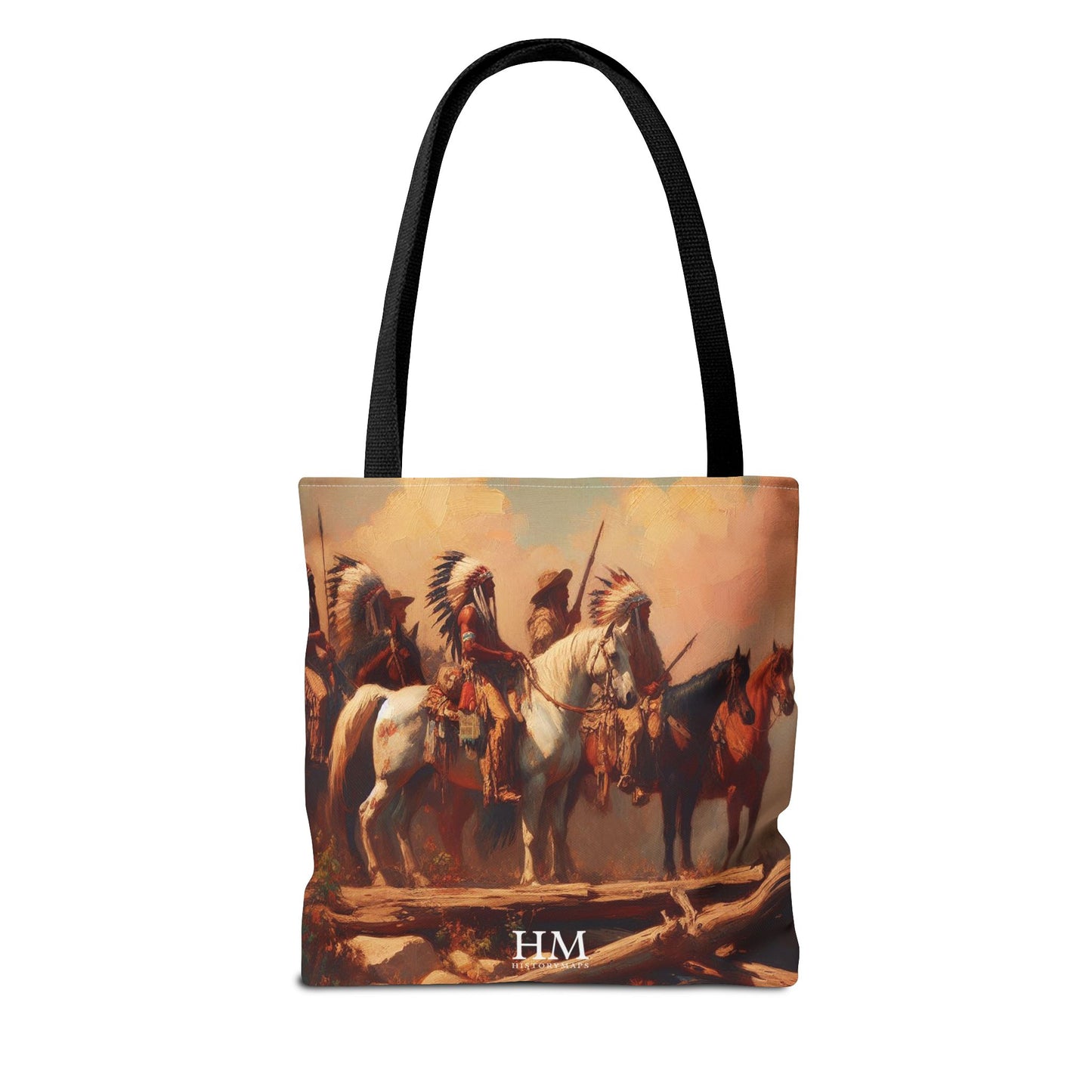 Warriors of the Plains Tote Bag