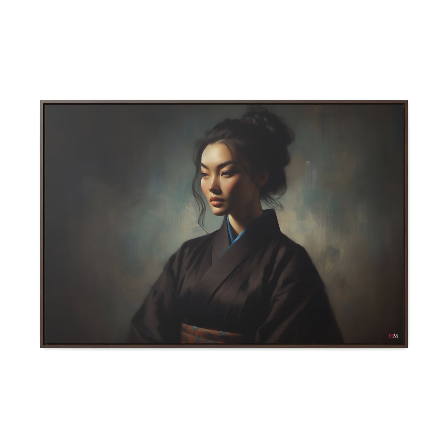 Oyuki Magome, William Adam's Wife Gallery Canvas Painting Wraps, Horizontal Frame