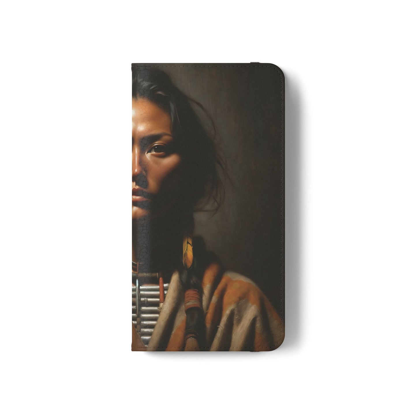 Native American Girl Flip Cases