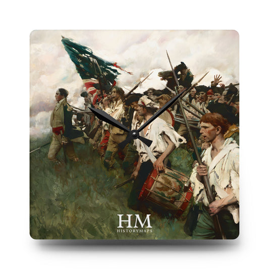 Nation Makers Wall Clock