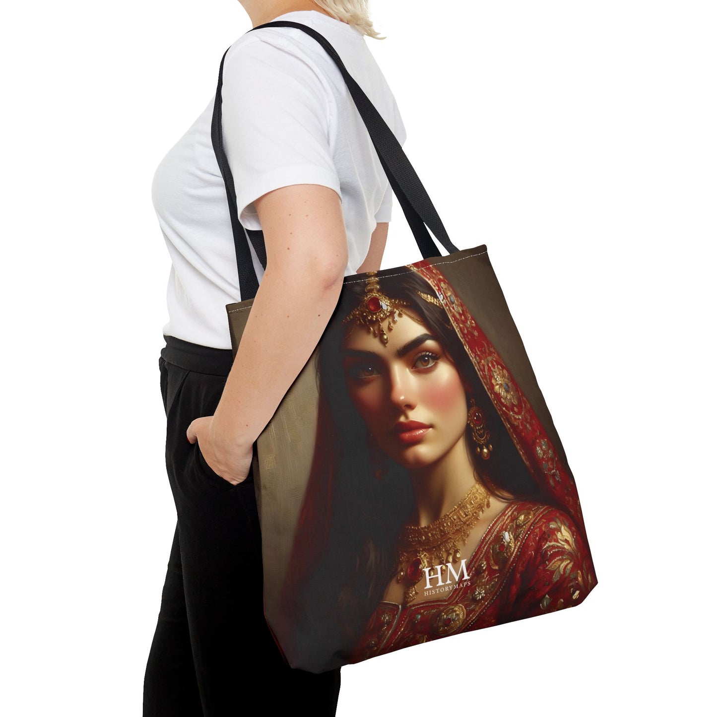 Caucasian Beauty Tote Bag