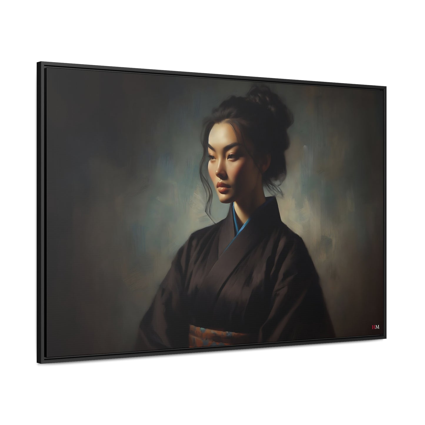 Oyuki Magome, William Adam's Wife Gallery Canvas Painting Wraps, Horizontal Frame