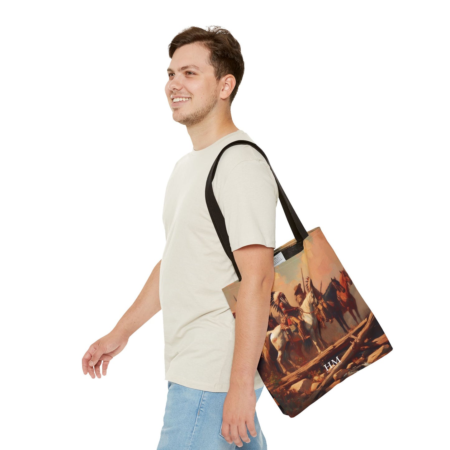 Warriors of the Plains Tote Bag