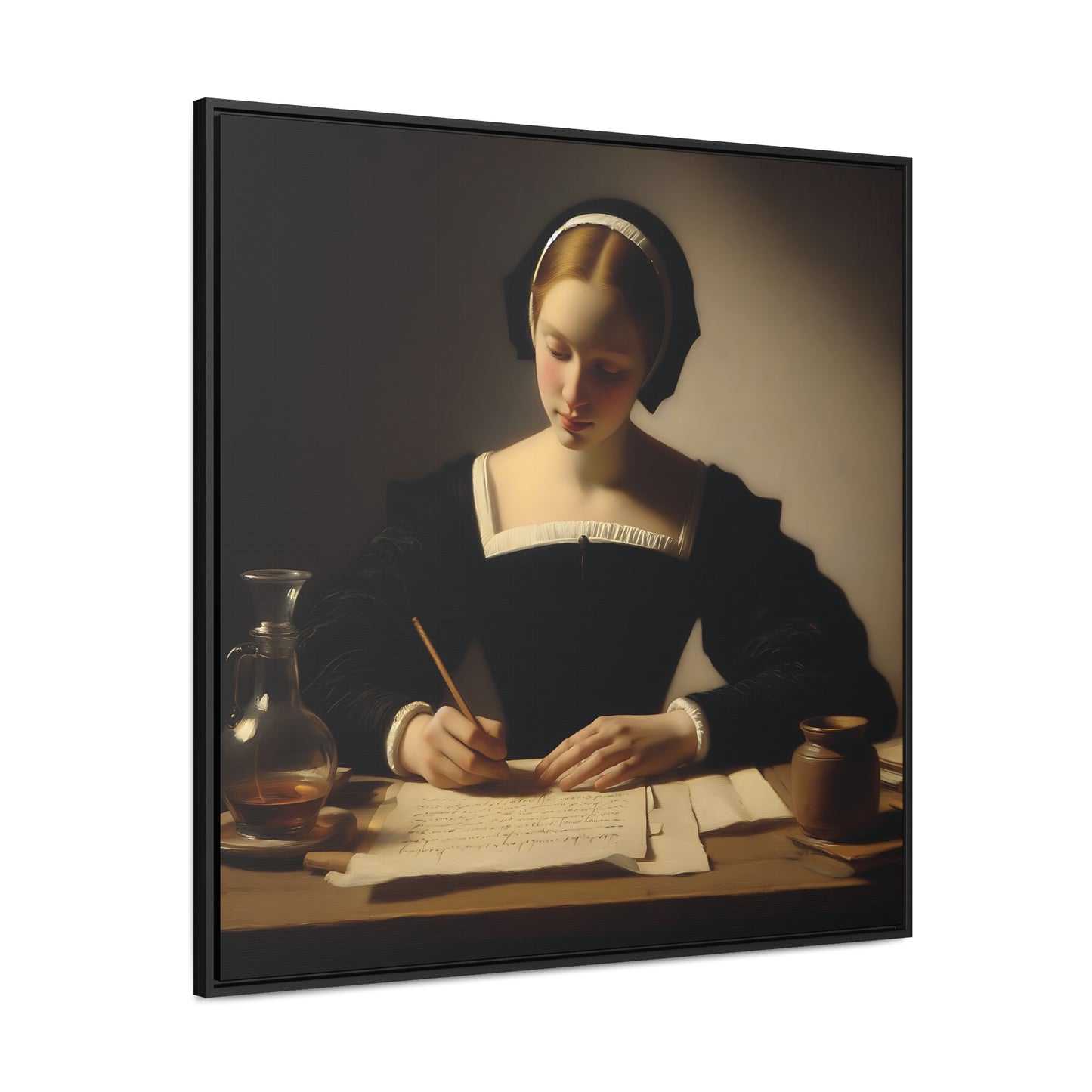 Renaissance Tales Gallery Canvas Wraps, Square Frame