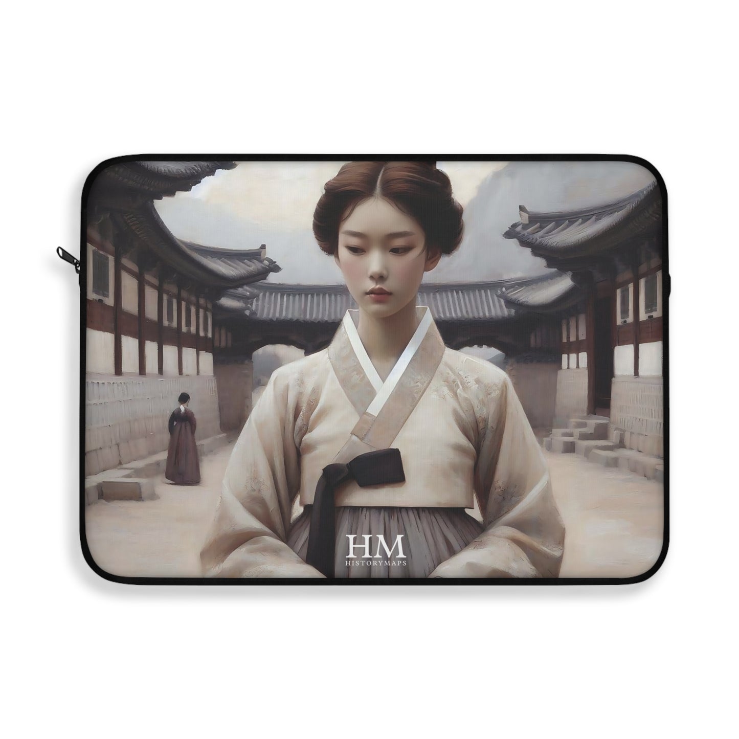 Girl in Hanbok Laptop Sleeve