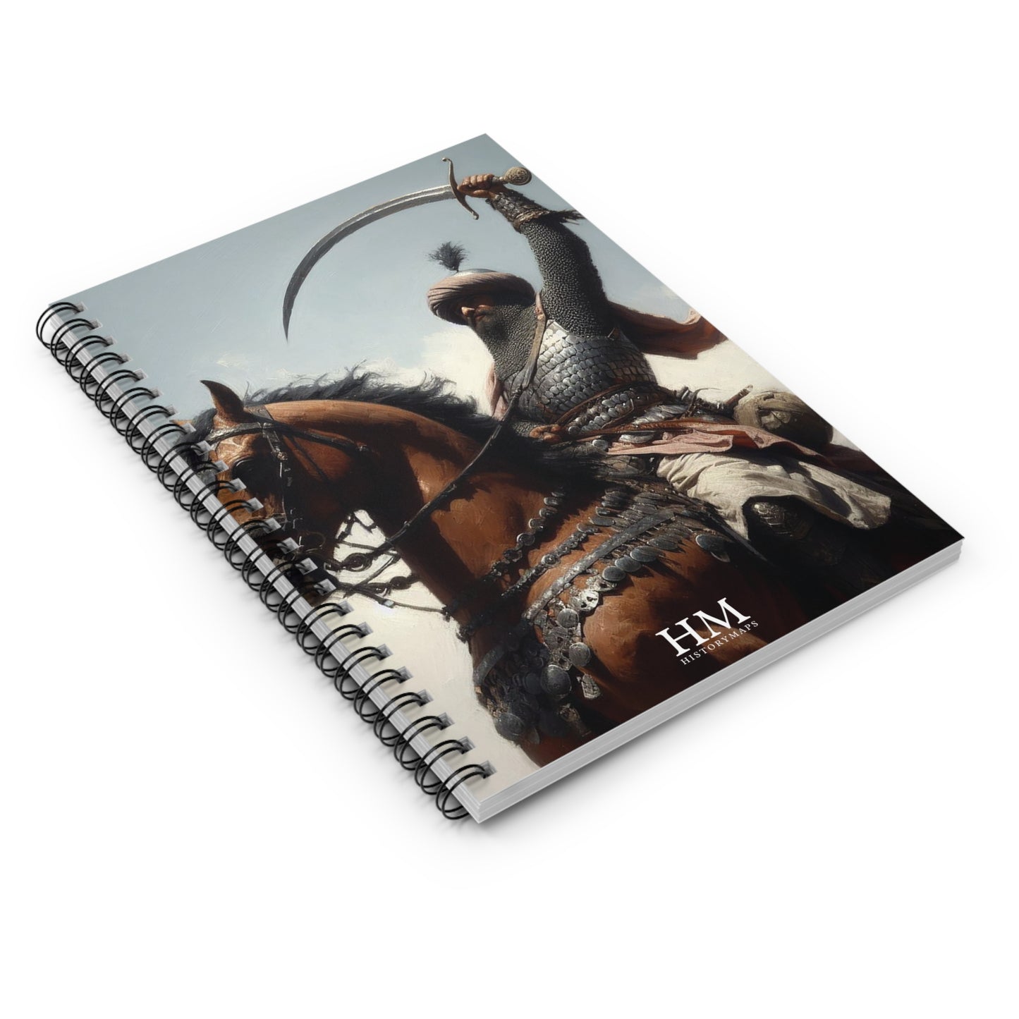 Legends of the Muslim Conquest Spiral Notebook - Ruled Line