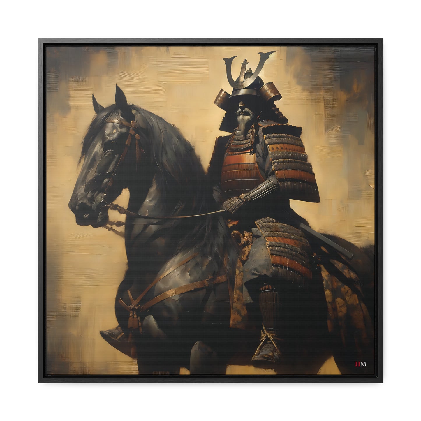 Shogun and Samurai Canvas Wraps, Square Frame 06