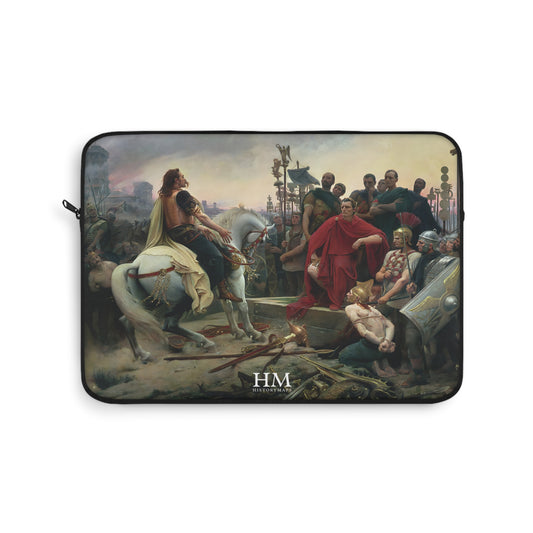 Vercingetorix throws down his arms at the feet of Julius Caesar Laptop Sleeve