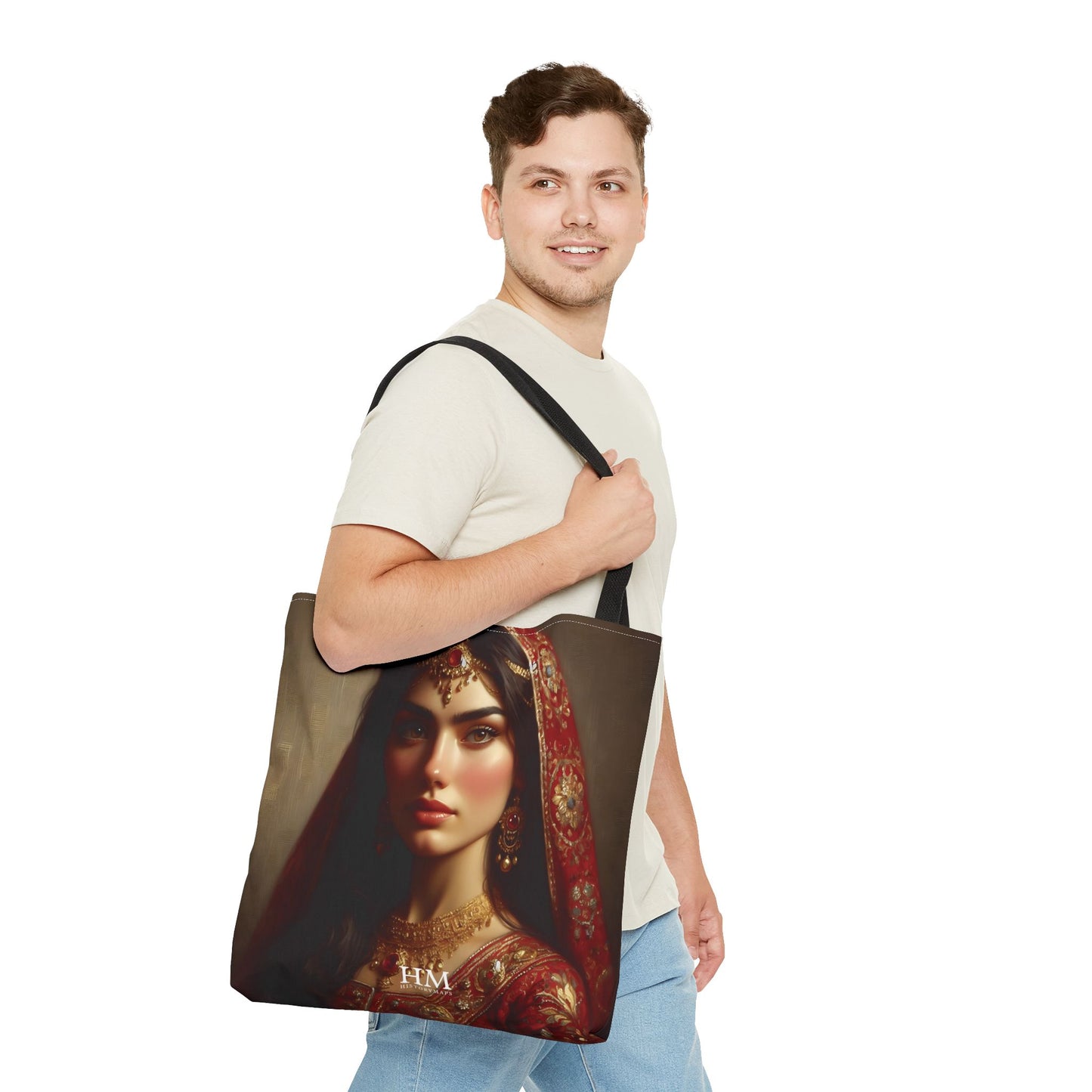 Caucasian Beauty Tote Bag