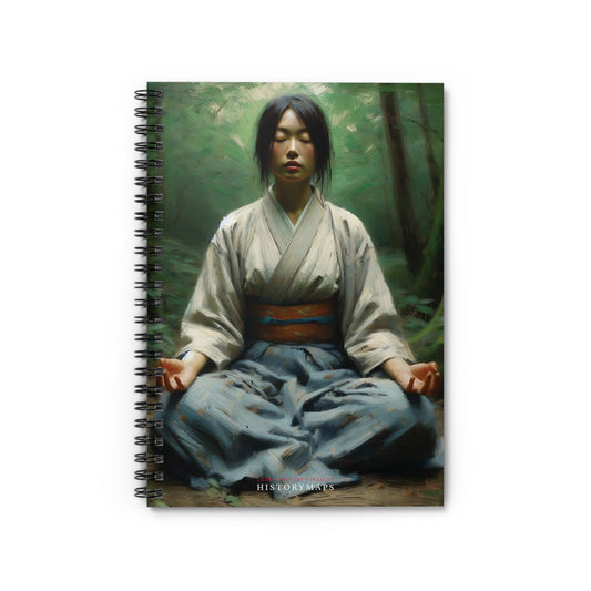 Zen Forest Spiral Notebook - Ruled Line