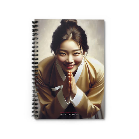 Joseon Smile Spiral Notebook - Ruled Line