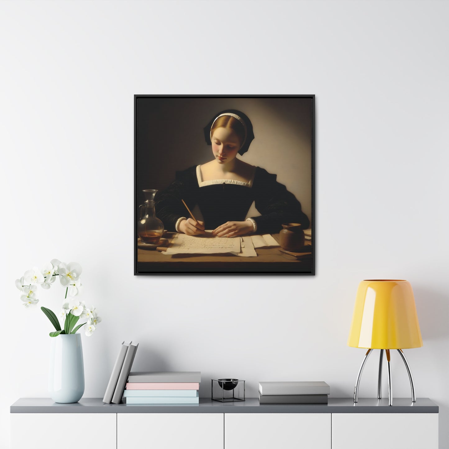 Renaissance Tales Gallery Canvas Wraps, Square Frame