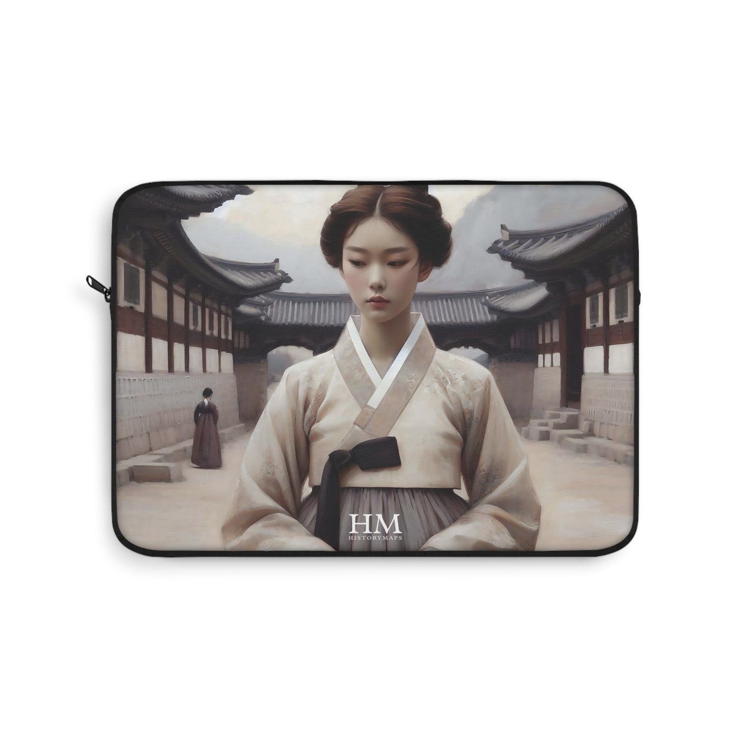 Girl in Hanbok Laptop Sleeve