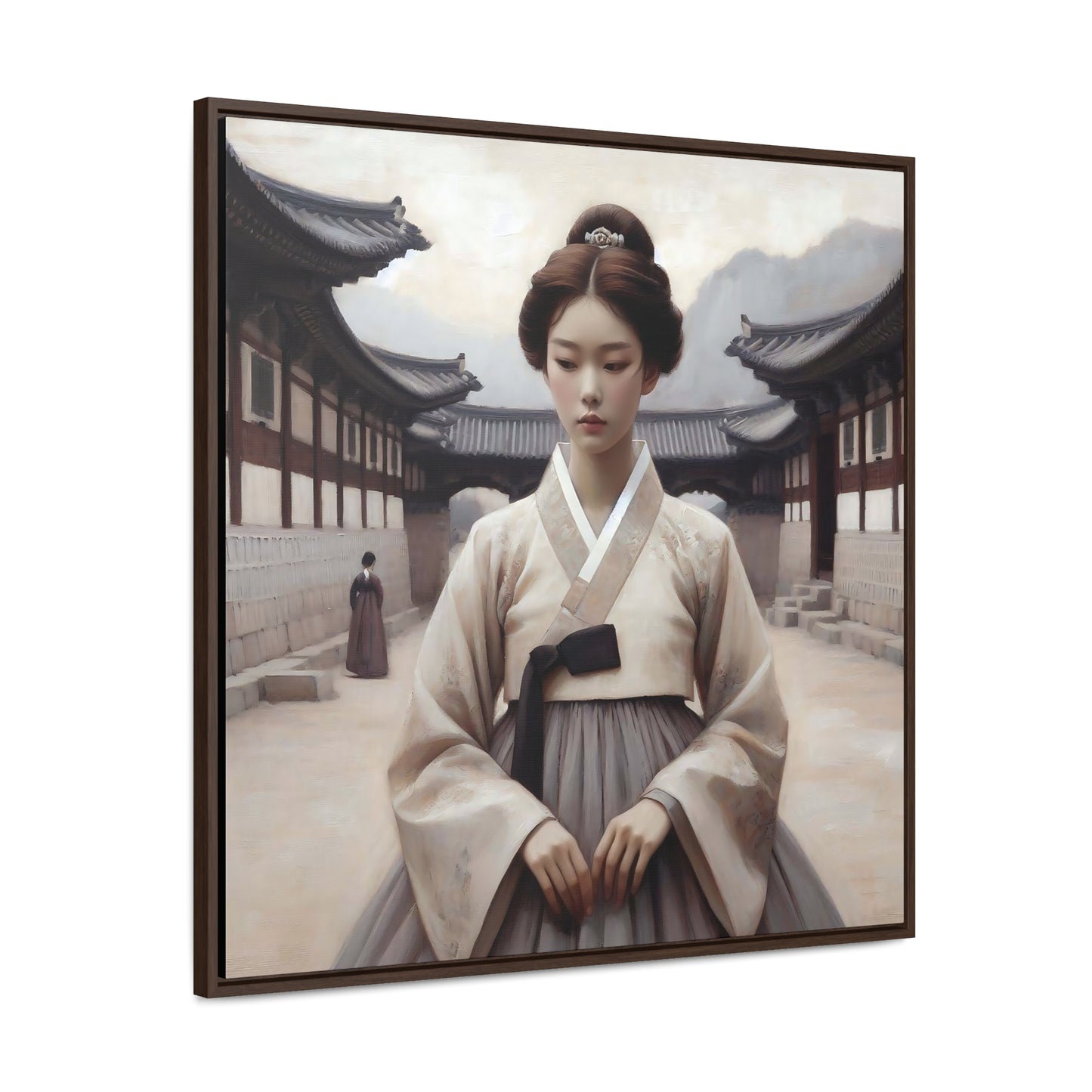 Joseon Beauty Gallery Canvas Wraps, Square Frame