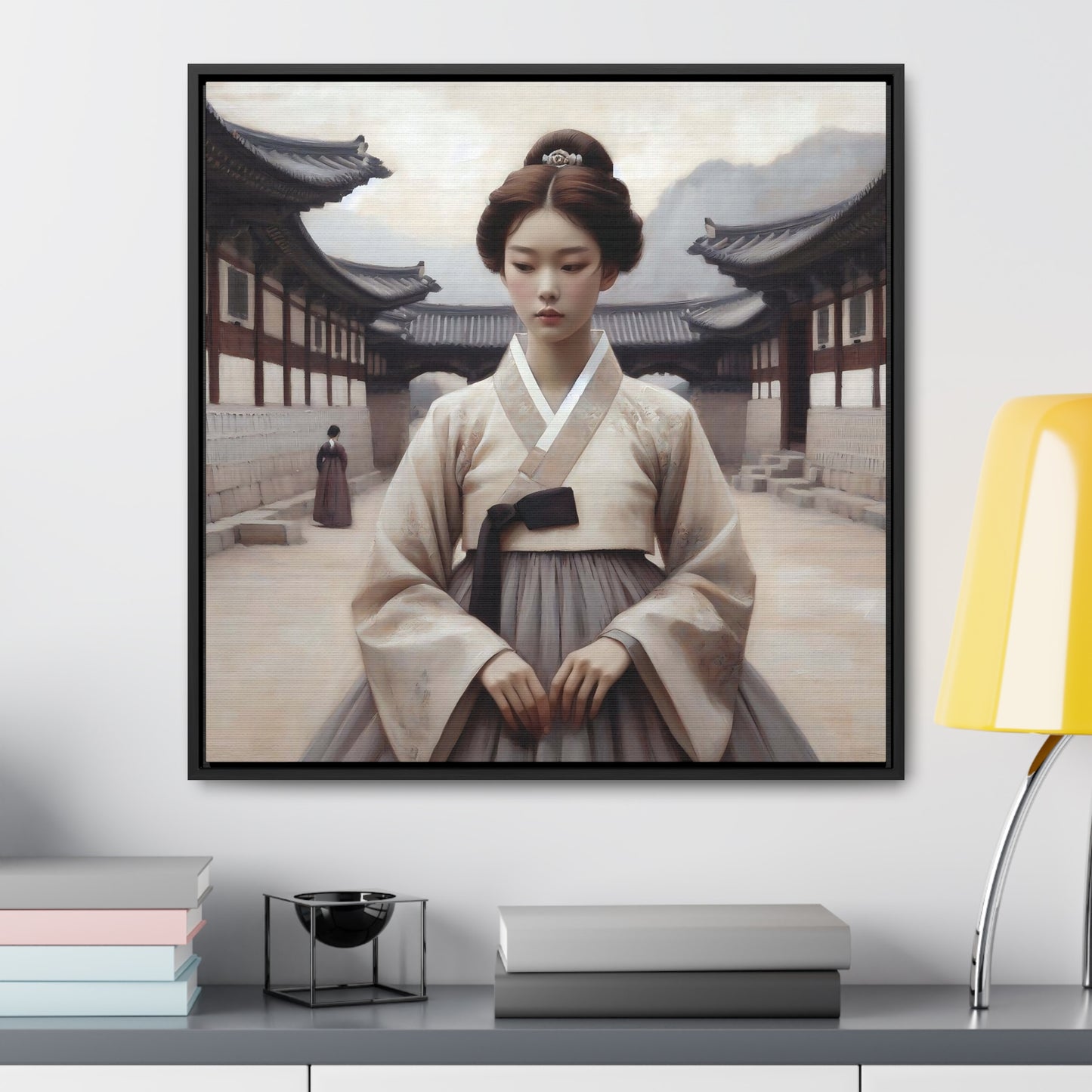 Joseon Beauty Gallery Canvas Wraps, Square Frame